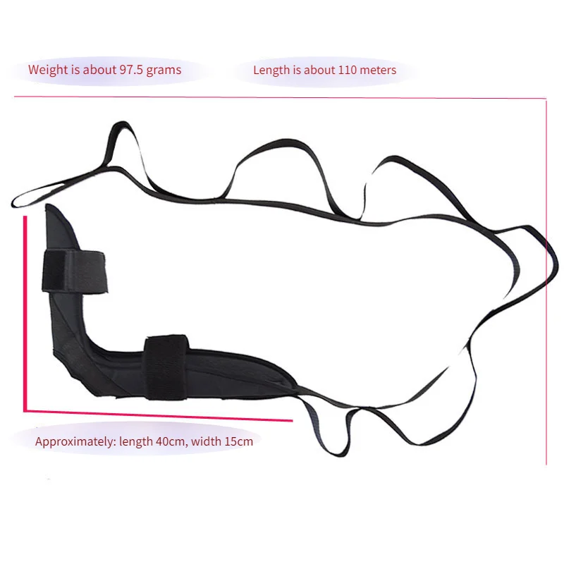 Yoga Flexibility Stretching Leg Stretcher Strap for Ballet Cheer Dance Gymnastics Trainer Yoga Flexibility Leg Stretch belt Yoga Flexibility Stretching Leg Stretcher Strap for Ballet Cheer Dance Gymnastics Trainer Yoga Flexibility Leg Stretch belt