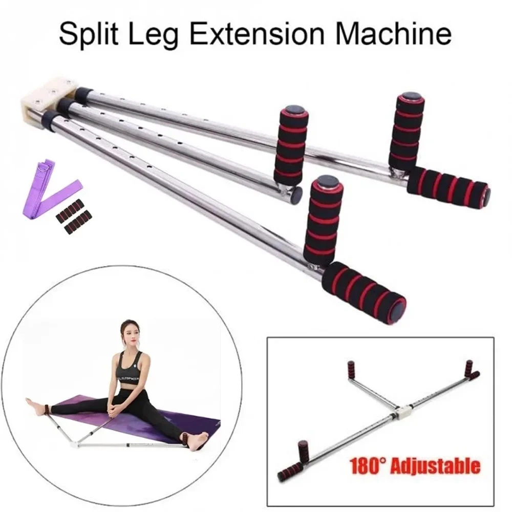 Yoga Equipment Split Flexibility Stretching Ballet Stretcher Leg Adjustable Dance Training 3 Bar Yoga Equipment Split Flexibility Stretching Ballet Stretcher Leg Adjustable Dance Training 3 Bar