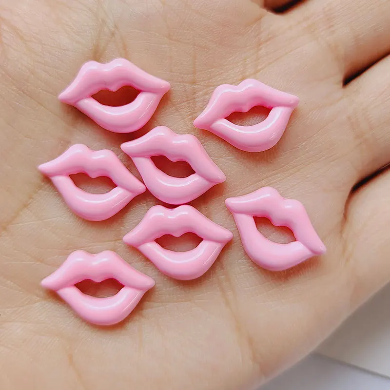 10pcs 3D Kawaii Nail Art Charms Lips Design Nail Parts Random Color Mixed DIY Jewelry Accessories Manicure Decorations Supplies 10pcs 3D Kawaii Nail Art Charms Lips Design Nail Parts Random Color Mixed DIY Jewelry Accessories Manicure Decorations Supplies