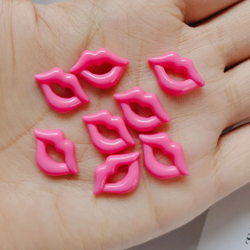 10pcs 3D Kawaii Nail Art Charms Lips Design Nail Parts Random Color Mixed DIY Jewelry Accessories Manicure Decorations Supplies 10pcs 3D Kawaii Nail Art Charms Lips Design Nail Parts Random Color Mixed DIY Jewelry Accessories Manicure Decorations Supplies