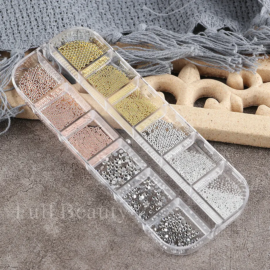 White Pearls For Nails Caviar Bead Nail Art Charms Decor Half Shape Design 3D Crystals Rhinestones Manicure Accessories LA2070 White Pearls For Nails Caviar Bead Nail Art Charms Decor Half Shape Design 3D Crystals Rhinestones Manicure Accessories LA2070