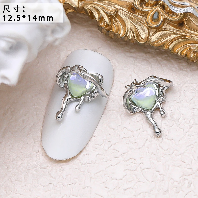 10PCS Luxury Alloy Moon Star Asterism Nail Art Charms Starlight Jewelry Parts Accessories For Manicure Nails Decoration Supplies 10PCS Luxury Alloy Moon Star Asterism Nail Art Charms Starlight Jewelry Parts Accessories For Manicure Nails Decoration Supplies