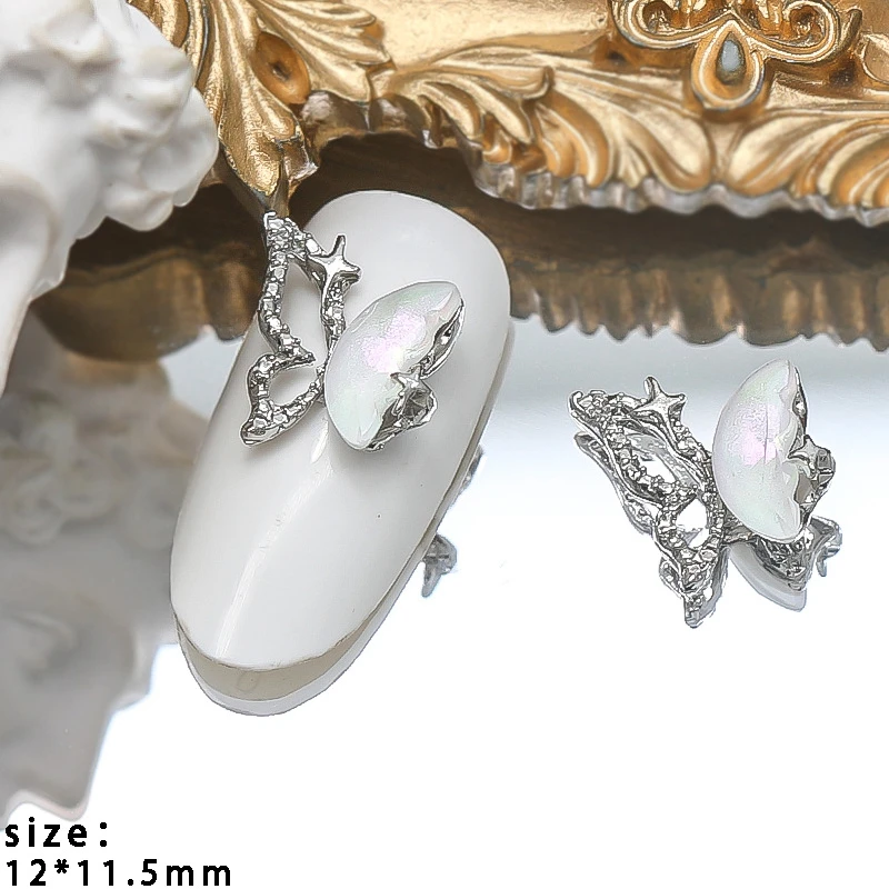 10PCS Luxury Alloy Moon Star Asterism Nail Art Charms Starlight Jewelry Parts Accessories For Manicure Nails Decoration Supplies 10PCS Luxury Alloy Moon Star Asterism Nail Art Charms Starlight Jewelry Parts Accessories For Manicure Nails Decoration Supplies