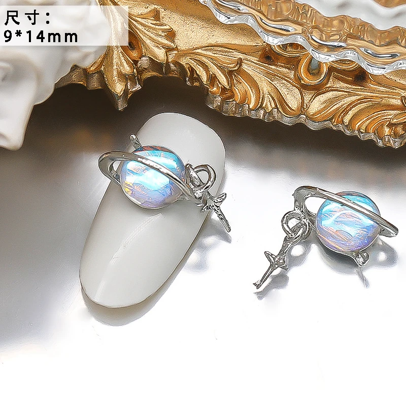 10PCS Luxury Alloy Moon Star Asterism Nail Art Charms Starlight Jewelry Parts Accessories For Manicure Nails Decoration Supplies 10PCS Luxury Alloy Moon Star Asterism Nail Art Charms Starlight Jewelry Parts Accessories For Manicure Nails Decoration Supplies