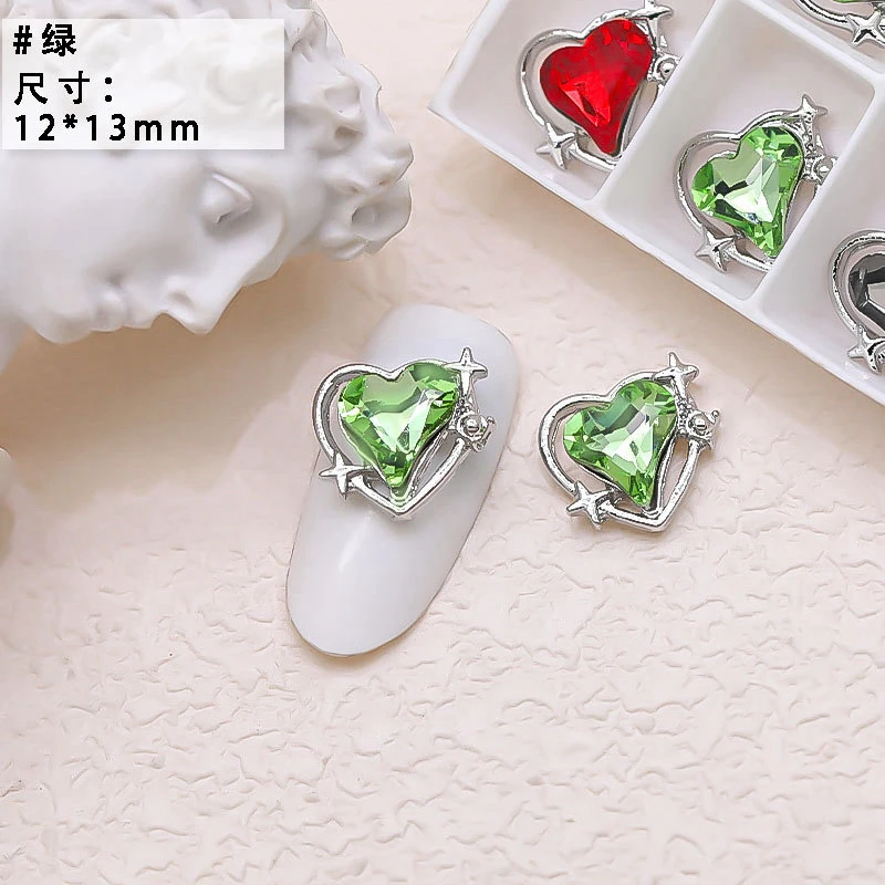 10PCS Luxury Alloy Moon Star Asterism Nail Art Charms Starlight Jewelry Parts Accessories For Manicure Nails Decoration Supplies 10PCS Luxury Alloy Moon Star Asterism Nail Art Charms Starlight Jewelry Parts Accessories For Manicure Nails Decoration Supplies