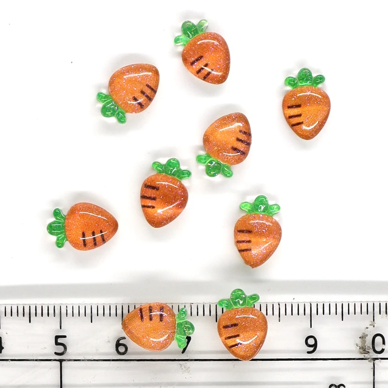 50Pcs Summer Kawaii 9mm Resin Mini Cherry Fruit Cabochon Ornament Jewelry Charms Nail Art Decoration Flatback Manicure Parts 50Pcs Summer Kawaii 9mm Resin Mini Cherry Fruit Cabochon Ornament Jewelry Charms Nail Art Decoration Flatback Manicure Parts