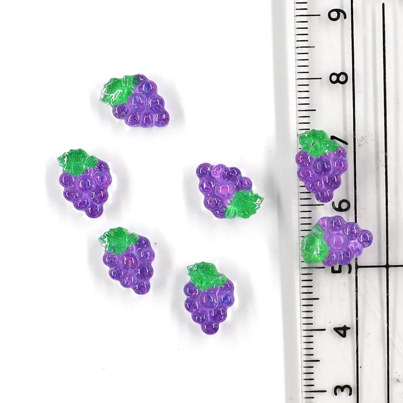 50Pcs Summer Kawaii 9mm Resin Mini Cherry Fruit Cabochon Ornament Jewelry Charms Nail Art Decoration Flatback Manicure Parts 50Pcs Summer Kawaii 9mm Resin Mini Cherry Fruit Cabochon Ornament Jewelry Charms Nail Art Decoration Flatback Manicure Parts