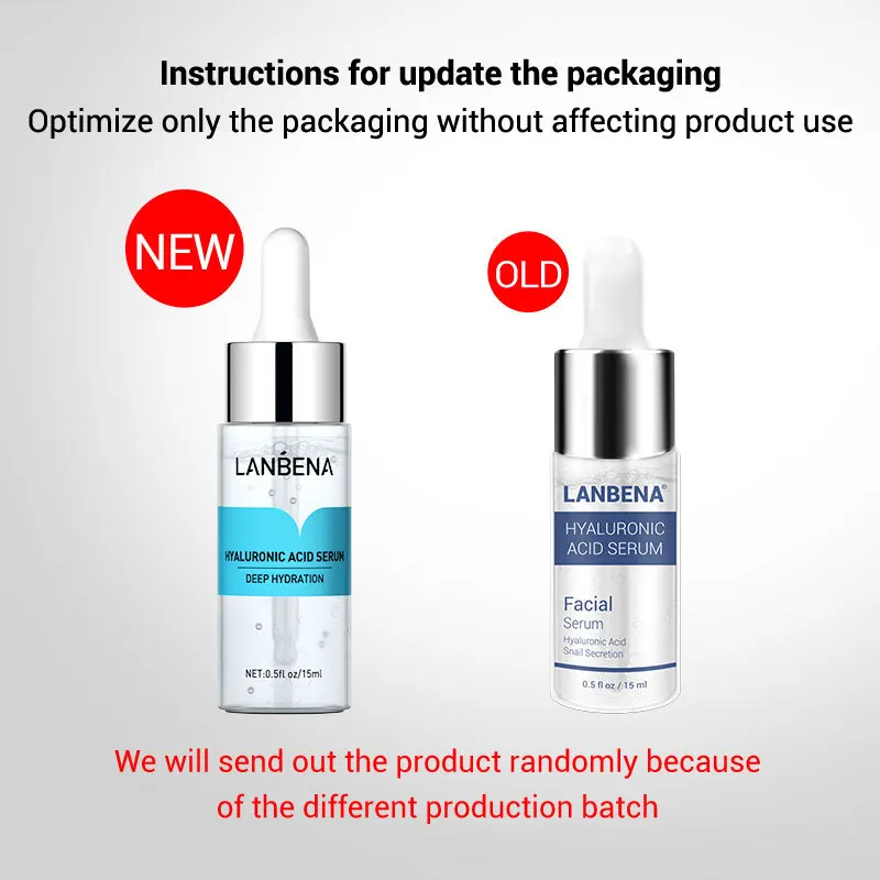 LANBENA Hyaluronic Acid Serum Snail Essence Face Cream Moisturizing Acne Treatment Repair Whitening Anti-Aning Winkles10PCS LANBENA Hyaluronic Acid Serum Snail Essence Face Cream Moisturizing Acne Treatment Repair Whitening Anti-Aning Winkles10PCS