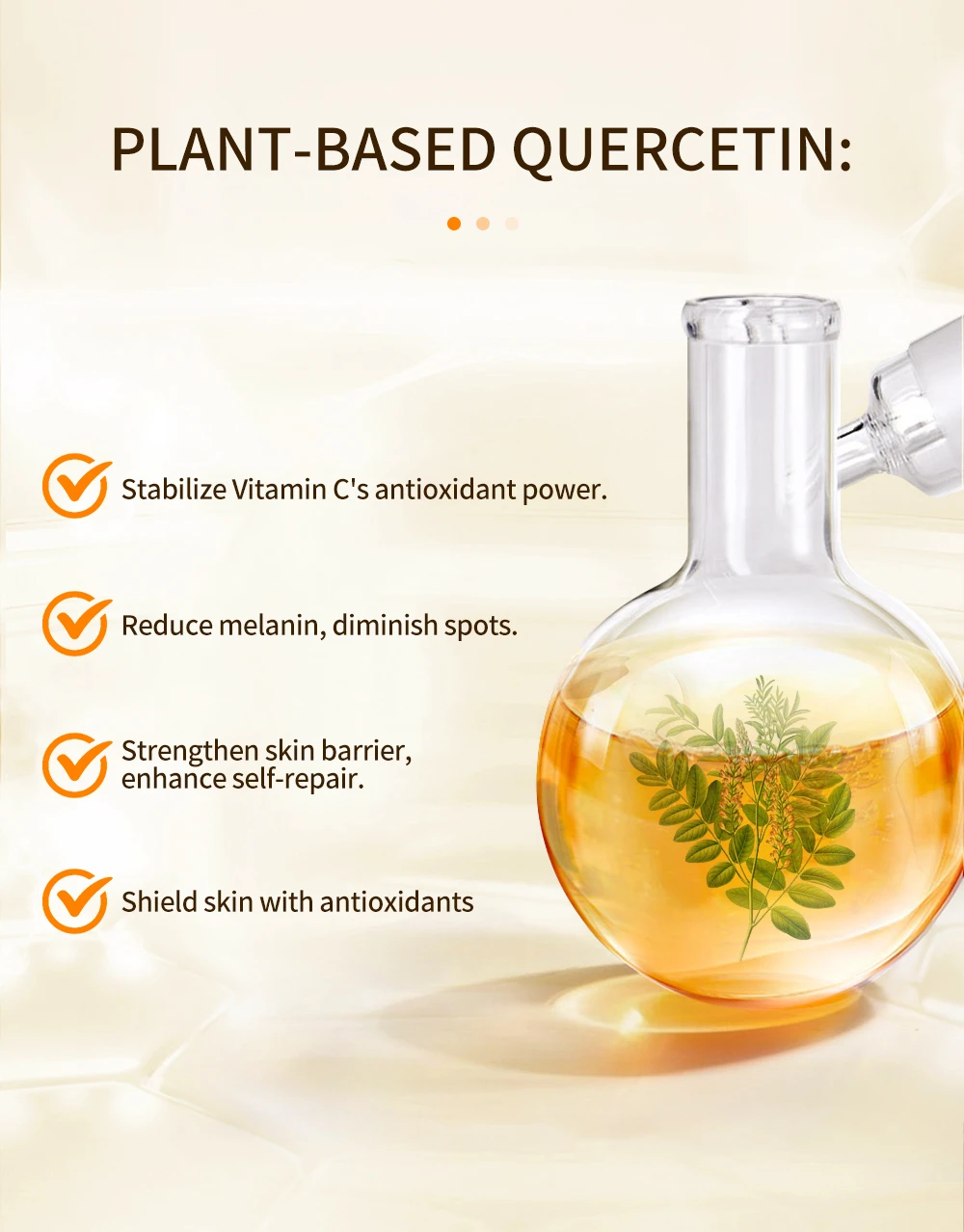 LANBENA Antioxidant Vitamin C Quercetin Ascorbic Acid Serum Reduces Dull Brightening Complexion Soothing Facial Care 15/30ml LANBENA Antioxidant Vitamin C Quercetin Ascorbic Acid Serum Reduces Dull Brightening Complexion Soothing Facial Care 15/30ml