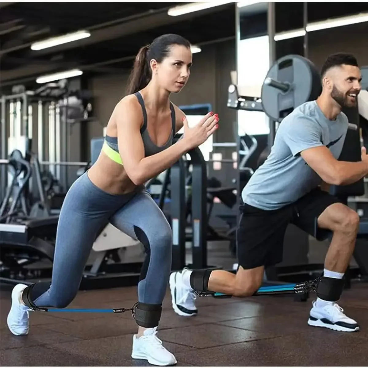 Ankle Strap Resistance Bands Hip Leg Strength Pull Rope Fitness Elastic Training Home Yoga Pilate Crossfit Workout Gym Equipment Ankle Strap Resistance Bands Hip Leg Strength Pull Rope Fitness Elastic Training Home Yoga Pilate Crossfit Workout Gym Equipment