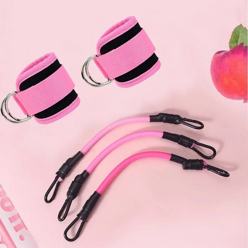 Ankle Strap Resistance Bands Hip Leg Strength Pull Rope Fitness Elastic Training Home Yoga Pilate Crossfit Workout Gym Equipment Ankle Strap Resistance Bands Hip Leg Strength Pull Rope Fitness Elastic Training Home Yoga Pilate Crossfit Workout Gym Equipment
