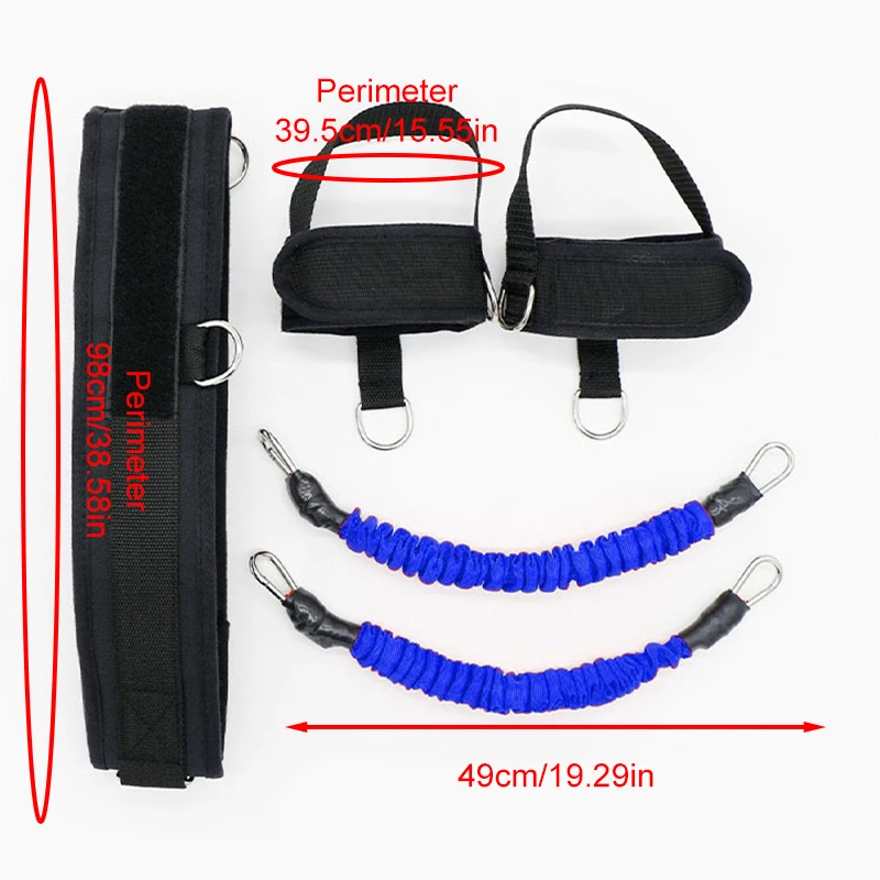 New Training Resistance Band Leg Hip Power Strengthen Pull Rope Belt System Cable Machine Gym Home Workout Fitness Equipment New Training Resistance Band Leg Hip Power Strengthen Pull Rope Belt System Cable Machine Gym Home Workout Fitness Equipment