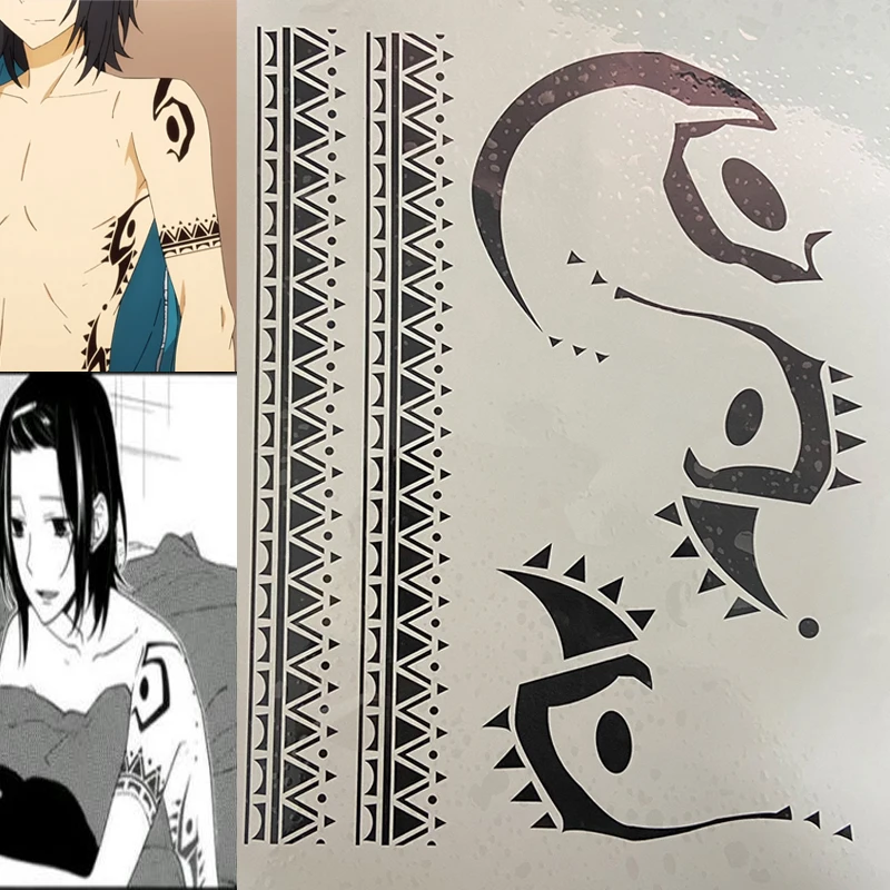 Horimiya Miyamura Izumi Cosplay Tattoo Anime Tattooing Stickers Waterproof Tattoos Costume Accessory Prop Horimiya Miyamura Izumi Cosplay Tattoo Anime Tattooing Stickers Waterproof Tattoos Costume Accessory Prop
