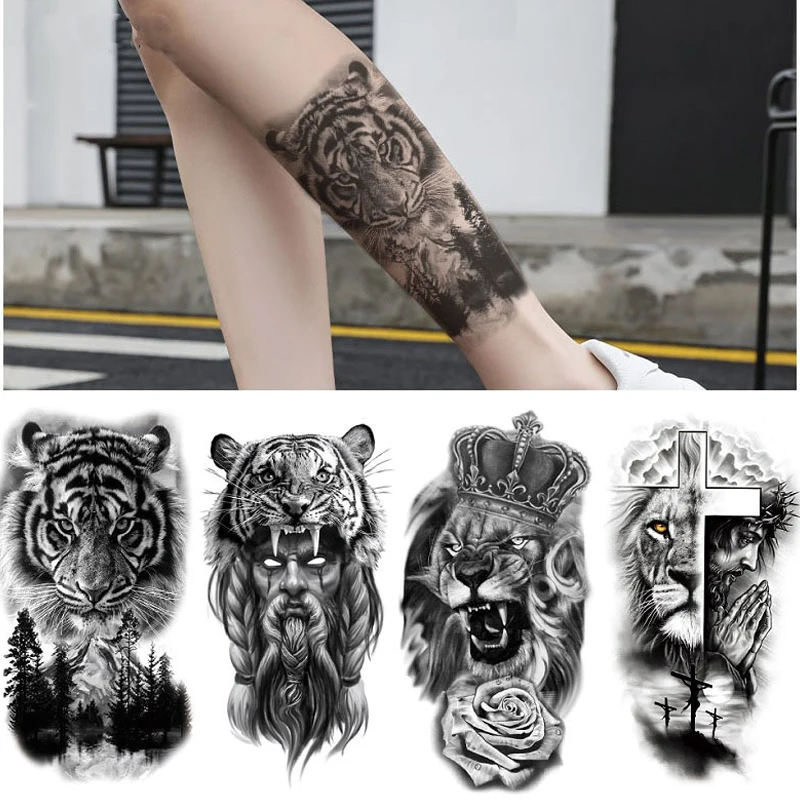 Waterproof Tattoo Stickers Body Small Arm Tattoo Stickers Animal Totem Men And Women Universal Tattoo Stickers Gift Decoration Waterproof Tattoo Stickers Body Small Arm Tattoo Stickers Animal Totem Men And Women Universal Tattoo Stickers Gift Decoration