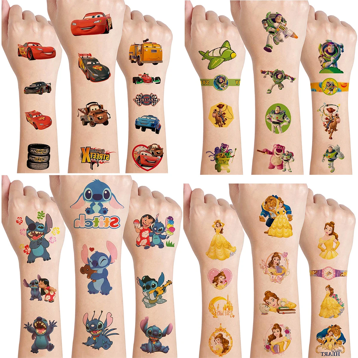 4Pcs/set Disney Avengers Tattoo Stickers Waterproof Original Princess Sofia Sticker Birthday Party Supplies Decoration Kids Gift 4Pcs/set Disney Avengers Tattoo Stickers Waterproof Original Princess Sofia Sticker Birthday Party Supplies Decoration Kids Gift