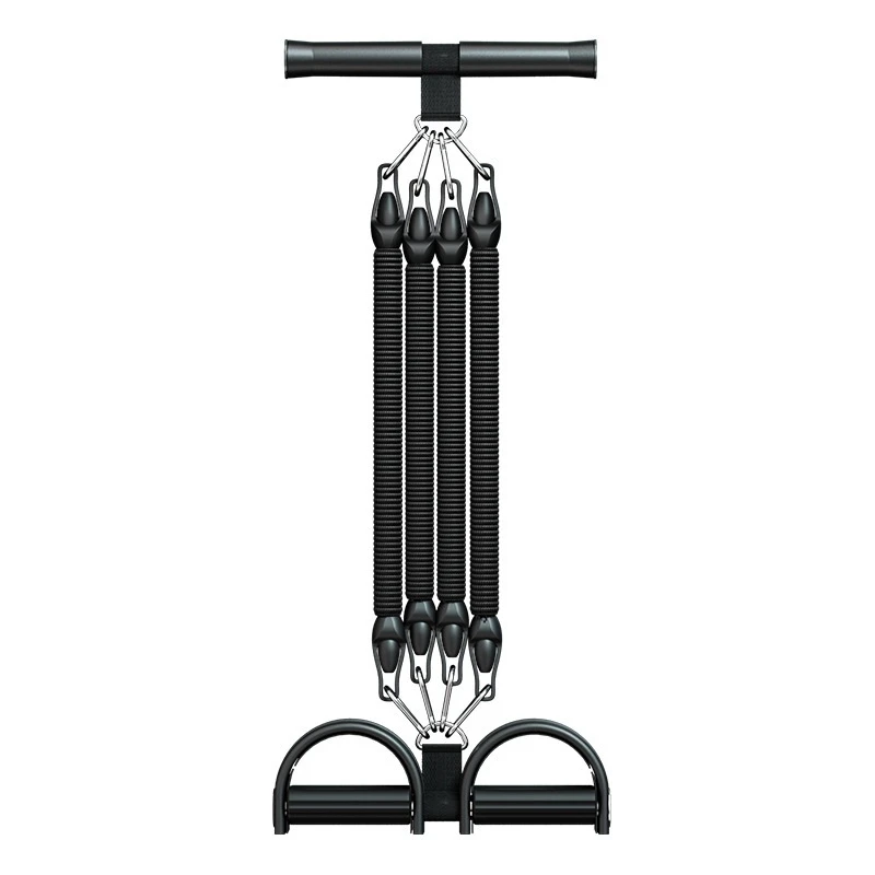 50-100lbs Foot Pedal Resistance Band Elastic Bands Multifunction Pull Rope Gym Tension Rope Set Home Abdominal Muscle Exerciser