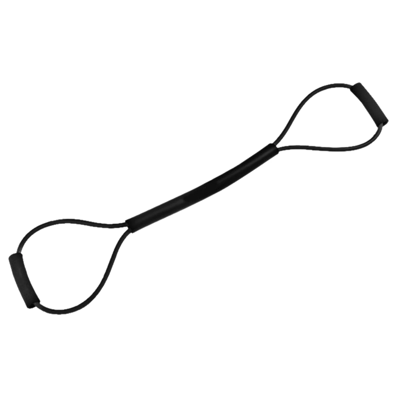 Resistance Bands Shadow Boxing Gym Indoor Pull Rope Home Black 35LB Yoga Elastic Tension Rope Fitness women fitness Latex Band