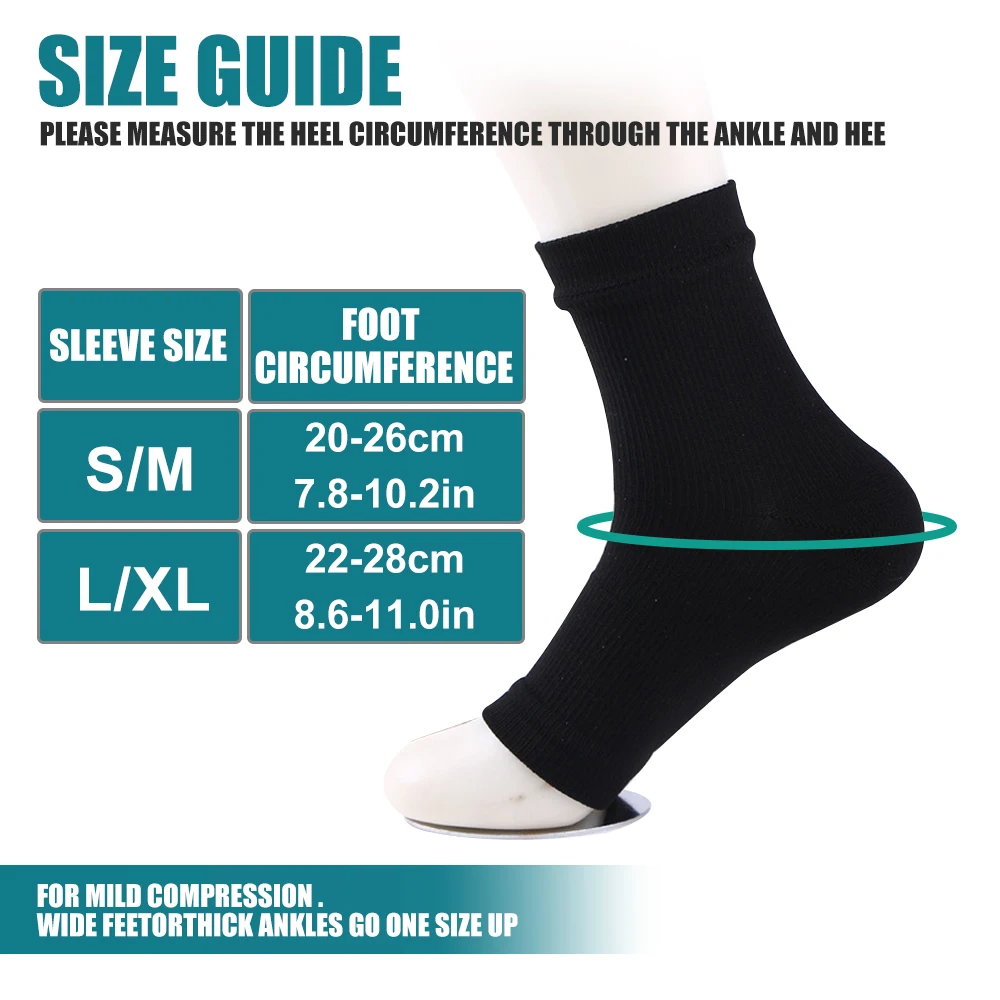 1Pair Nano Socks Neuropathy Socks Compression Sleeve For Ankle Swelling,Plantar Fasciitis,Neuropathy - Nano Brace For Women Men 1Pair Nano Socks Neuropathy Socks Compression Sleeve For Ankle Swelling,Plantar Fasciitis,Neuropathy - Nano Brace For Women Men