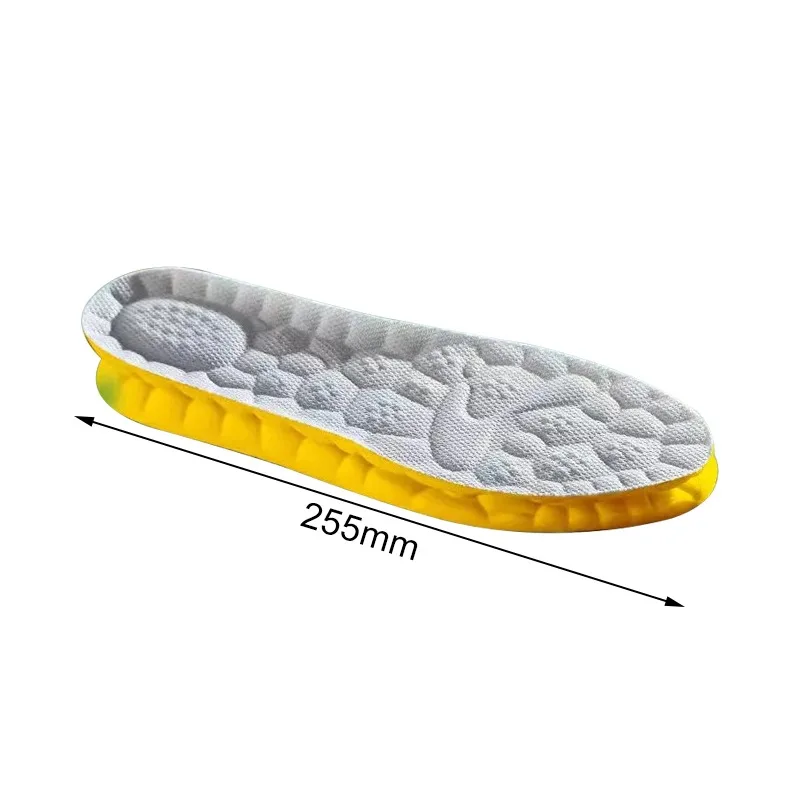 4D Cloud Technology Sports Insoles for Shoes PU Sole Soft Breathable Shock Absorption Cushion Running Orthopedic Care Insoles 4D Cloud Technology Sports Insoles for Shoes PU Sole Soft Breathable Shock Absorption Cushion Running Orthopedic Care Insoles