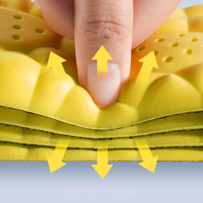 4D Cloud Technology Sports Insoles for Shoes PU Sole Soft Breathable Shock Absorption Cushion Running Orthopedic Care Insoles 4D Cloud Technology Sports Insoles for Shoes PU Sole Soft Breathable Shock Absorption Cushion Running Orthopedic Care Insoles