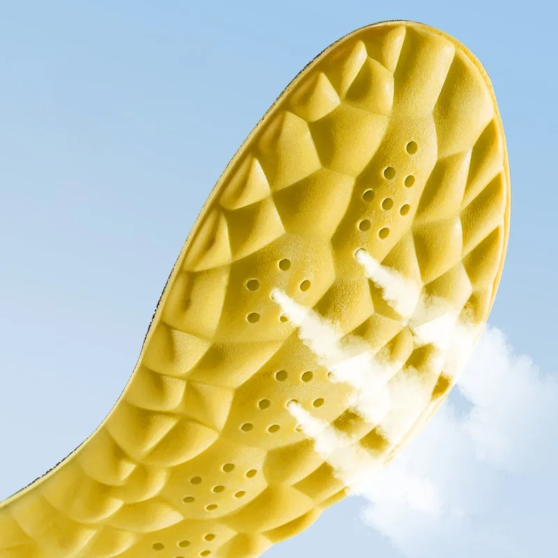 4D Cloud Technology Sports Insoles for Shoes PU Sole Soft Breathable Shock Absorption Cushion Running Orthopedic Care Insoles 4D Cloud Technology Sports Insoles for Shoes PU Sole Soft Breathable Shock Absorption Cushion Running Orthopedic Care Insoles