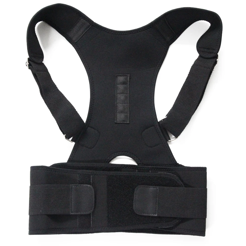 Aptoco Magnetic Therapy Posture Corrector Brace Shoulder Back Support Belt for Men Women Braces & Supports Belt Shoulder Posture