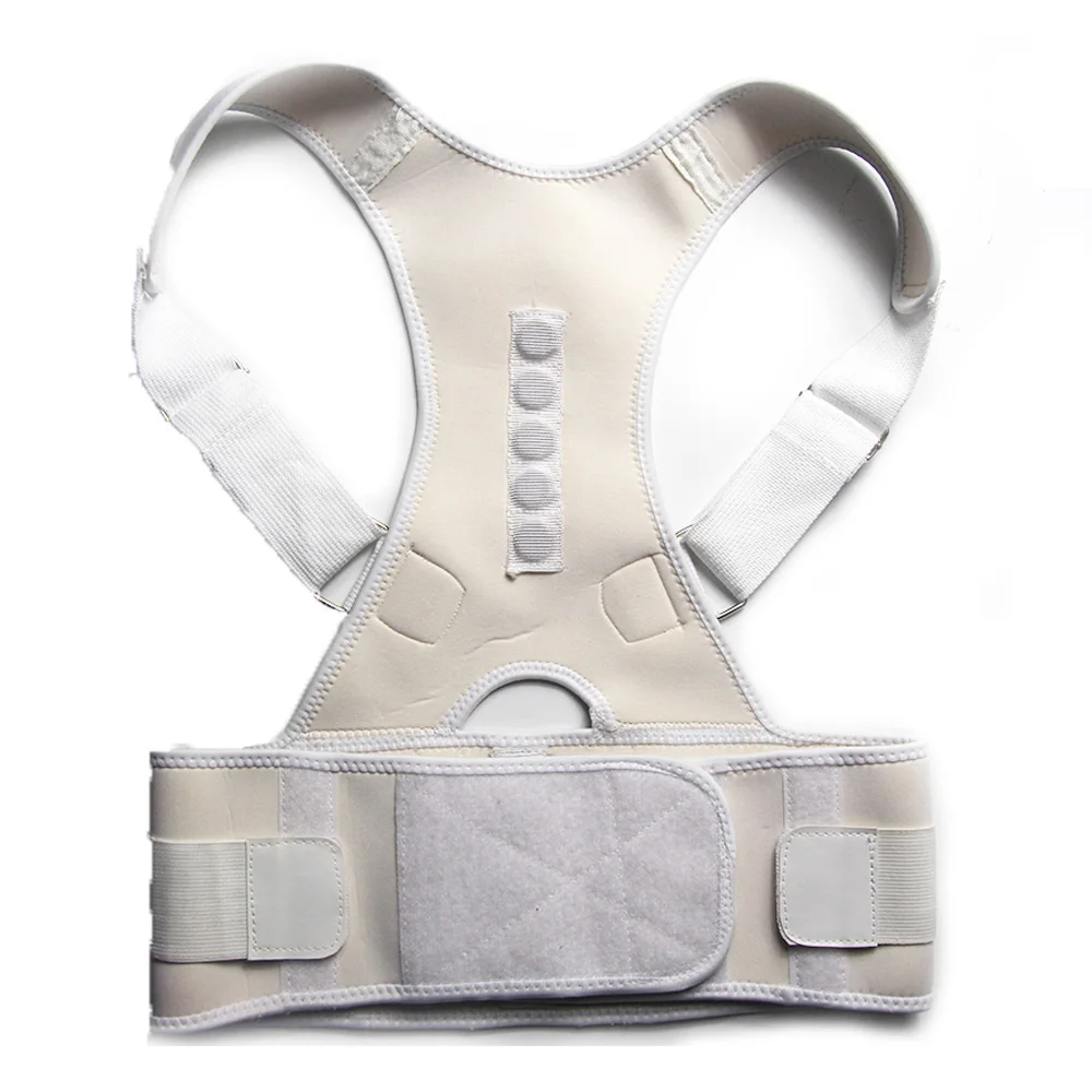 Aptoco Magnetic Therapy Posture Corrector Brace Shoulder Back Support Belt for Men Women Braces & Supports Belt Shoulder Posture