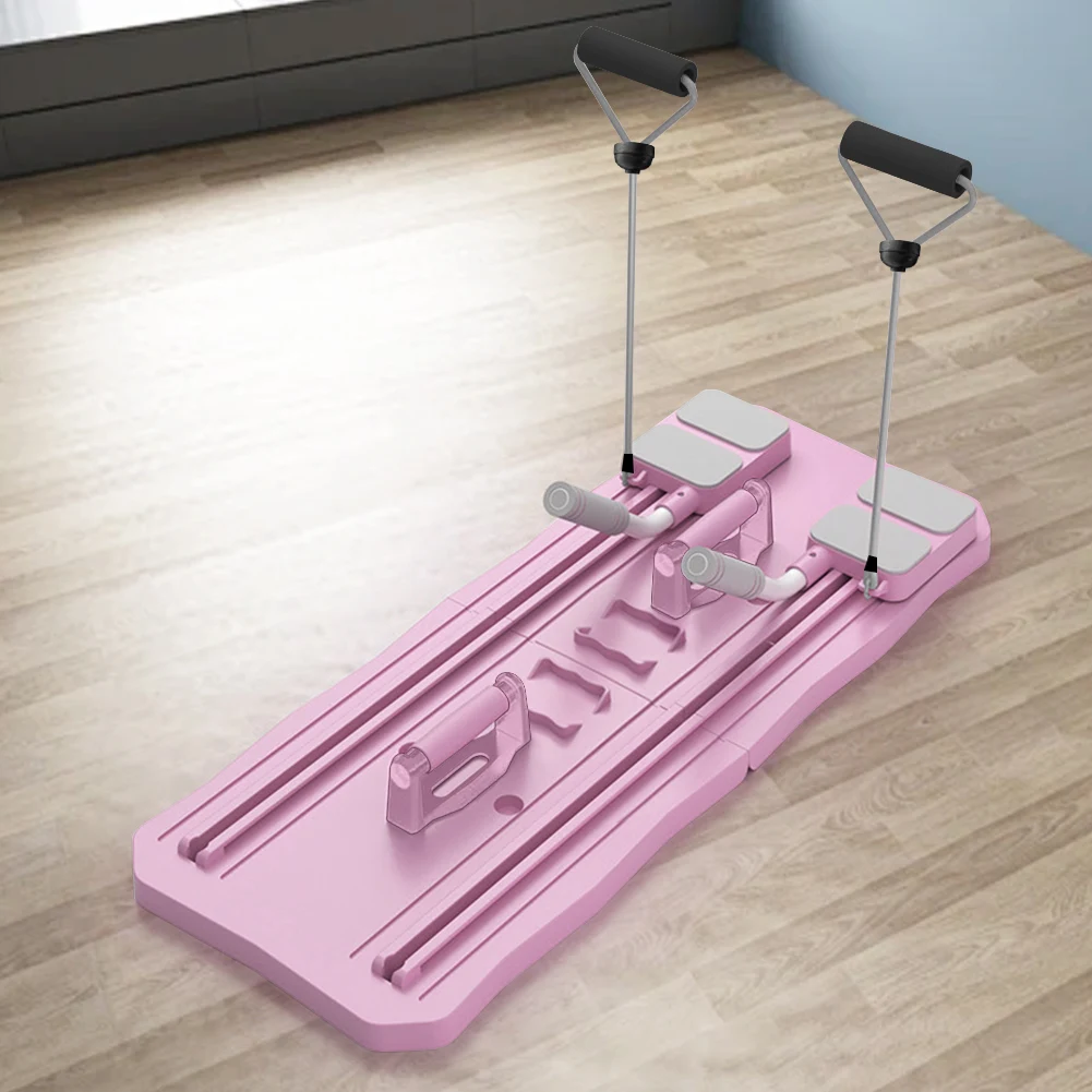 Multifunctional Fitness Board Exercise Machine Foldable Abdominal Board Workout Board Push Up Board for Home Gym