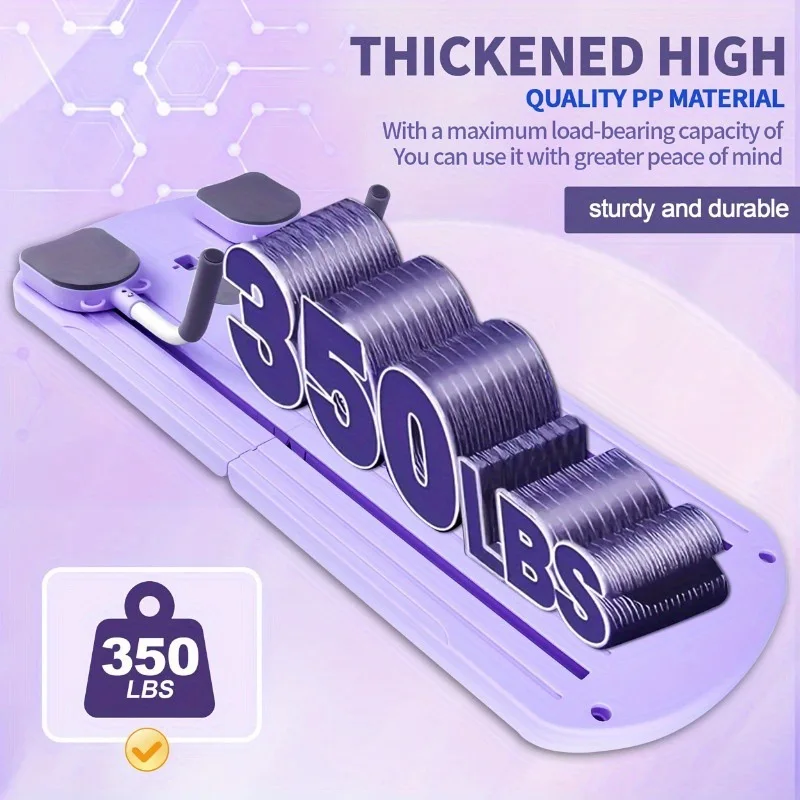 2025 Autumn New Cross-Border Yoga Fitness Multi-Functional Folding Board PE Material Fitness Equipment Exercise Yoga Mat