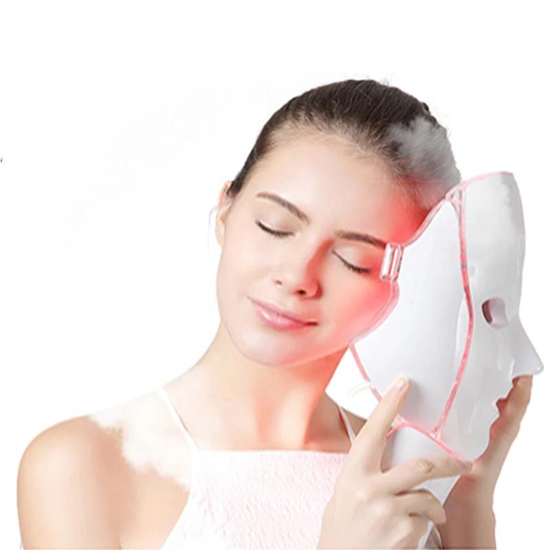 Led Face and Neck Mask Beauty Electric Face Mask for Woman Man 7 Colors Light LED Mask Facial Skin Care Repair Skin Whitening Led Face and Neck Mask Beauty Electric Face Mask for Woman Man 7 Colors Light LED Mask Facial Skin Care Repair Skin Whitening