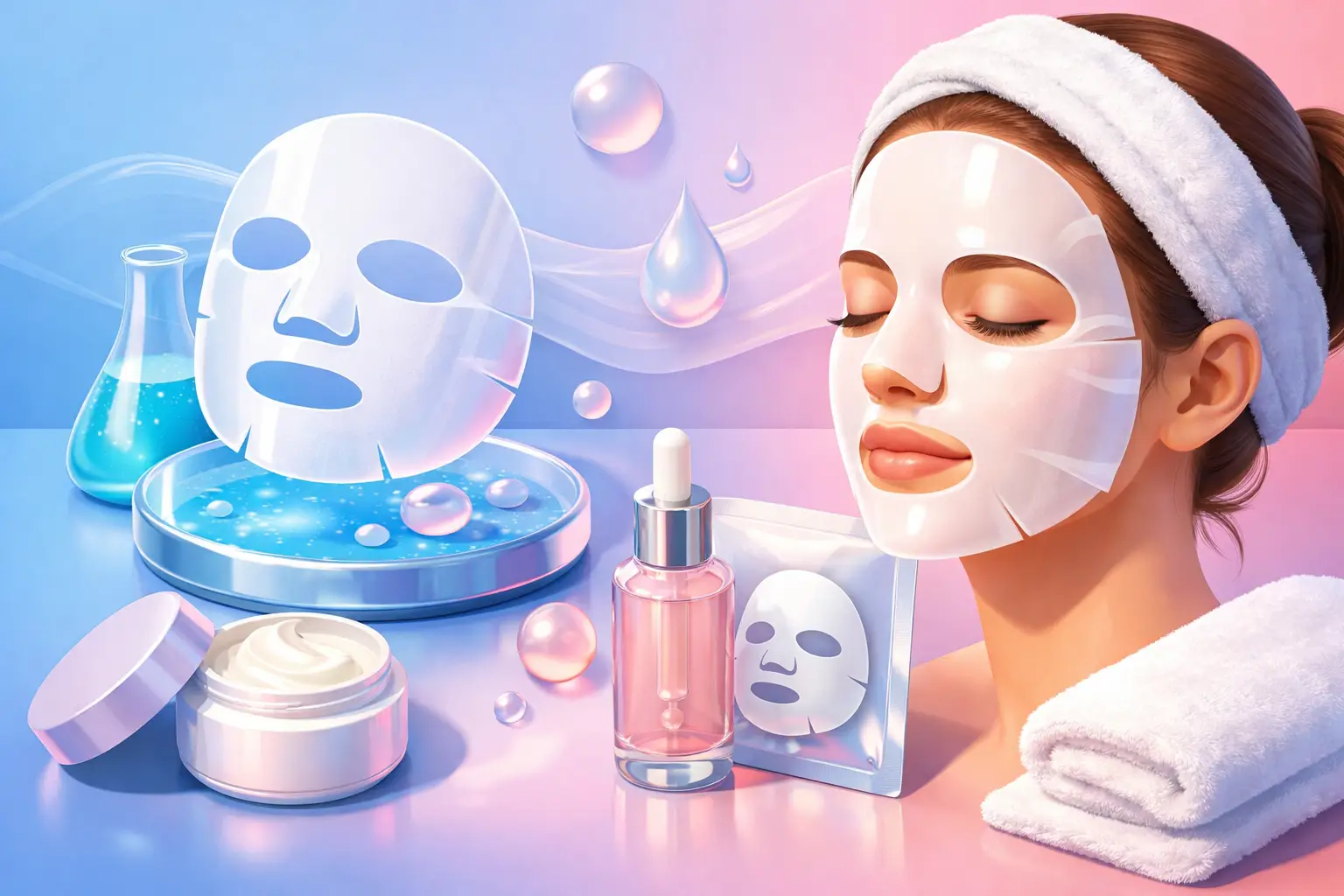 How to Use a Collagen Mask Right