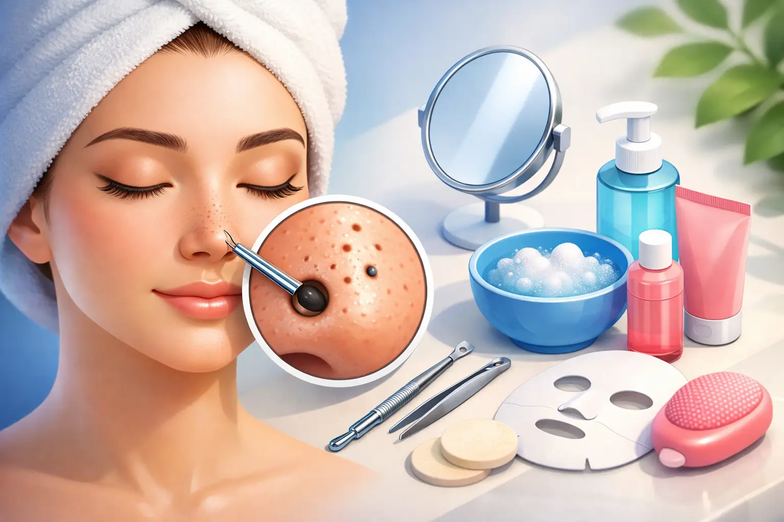 How to Remove Blackheads Safely at Home