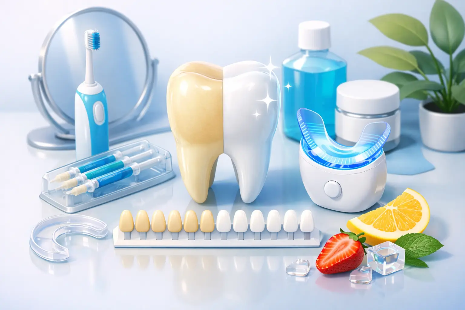 How to Whiten Teeth at Home Safely