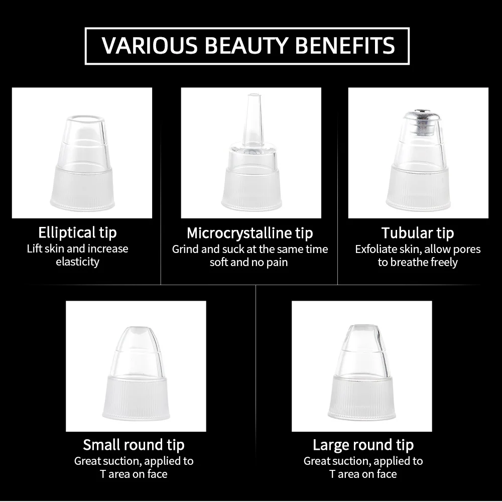 Vacuum Nose Blackhead Remover Face Cleansing Beauty Machine Facial Suction Cleaner Pimple Dead Skin Remover Extractor Skin Care Vacuum Nose Blackhead Remover Face Cleansing Beauty Machine Facial Suction Cleaner Pimple Dead Skin Remover Extractor Skin Care