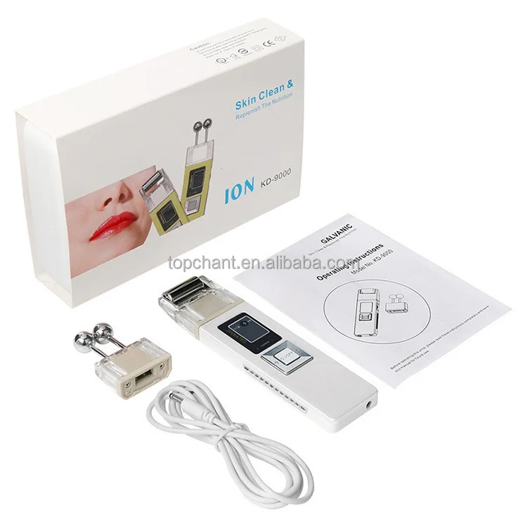 Wireless Galvanic Microcurrent Skin Firming Machine Face Skin Cleaner Skin Tightening Tools Facial Lifting Device Massage Roller